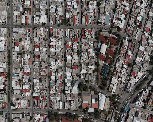 Map graphic showing Roma Norte neighborhood area in Mexico City
